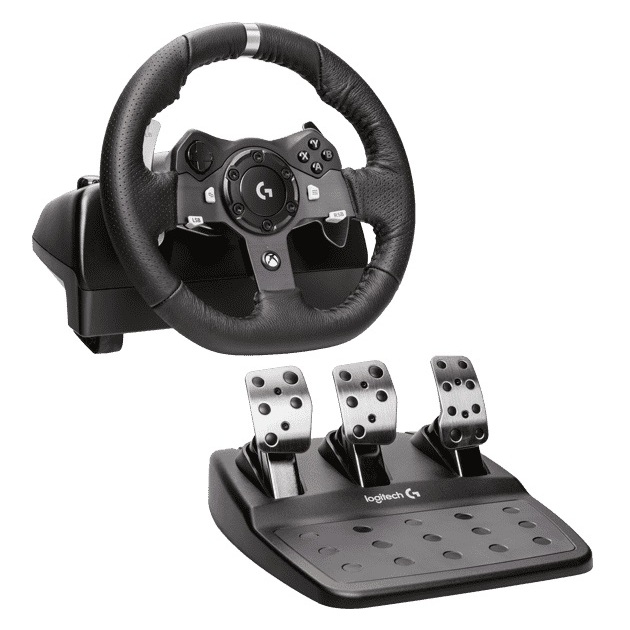 VOLANTE Y PEDALES LOGITECH DE CARRERAS G923